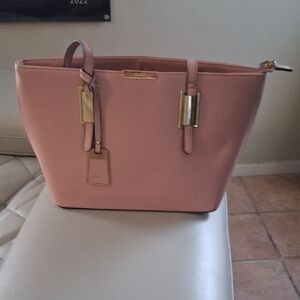 ALDO Chic And Sophisticated Pink Leather  Outstanding Tote Bag!